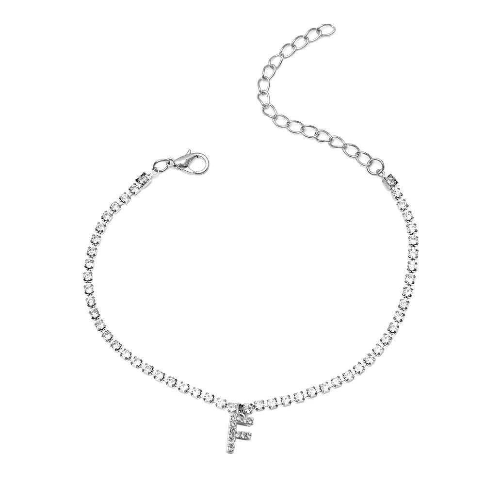 Signature Letter Anklet