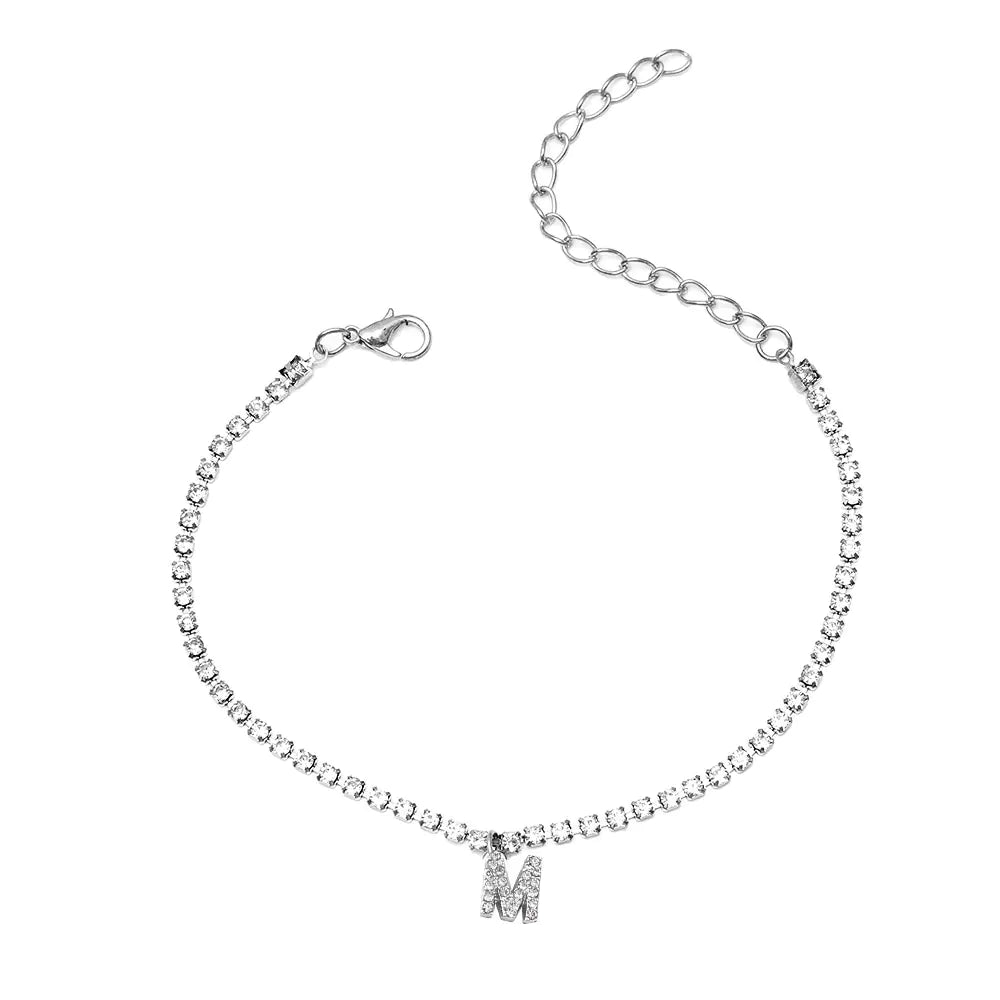 Signature Letter Anklet