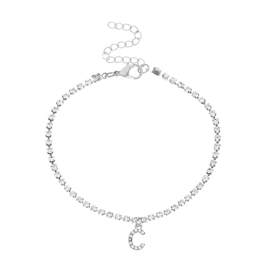 Signature Letter Anklet
